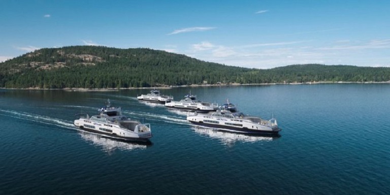 BC Ferries awards contracts for four more hybrid-electric vessels 