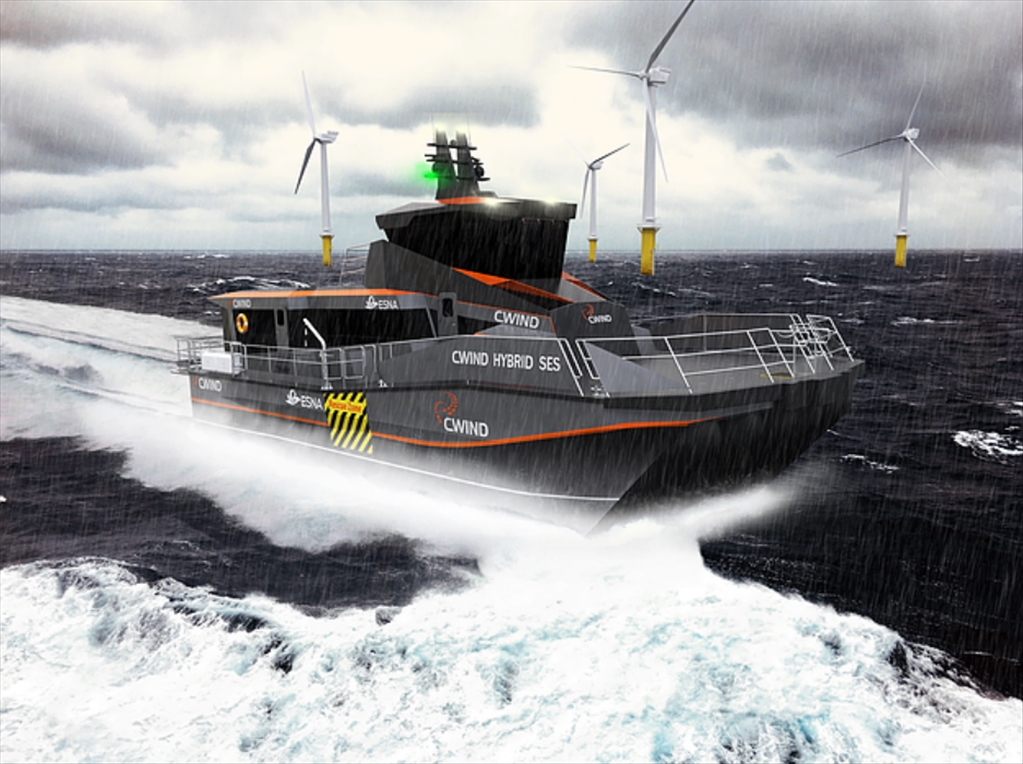 Wight Shipyard Co to build Revolutionary new hybrid crew transfer vessel