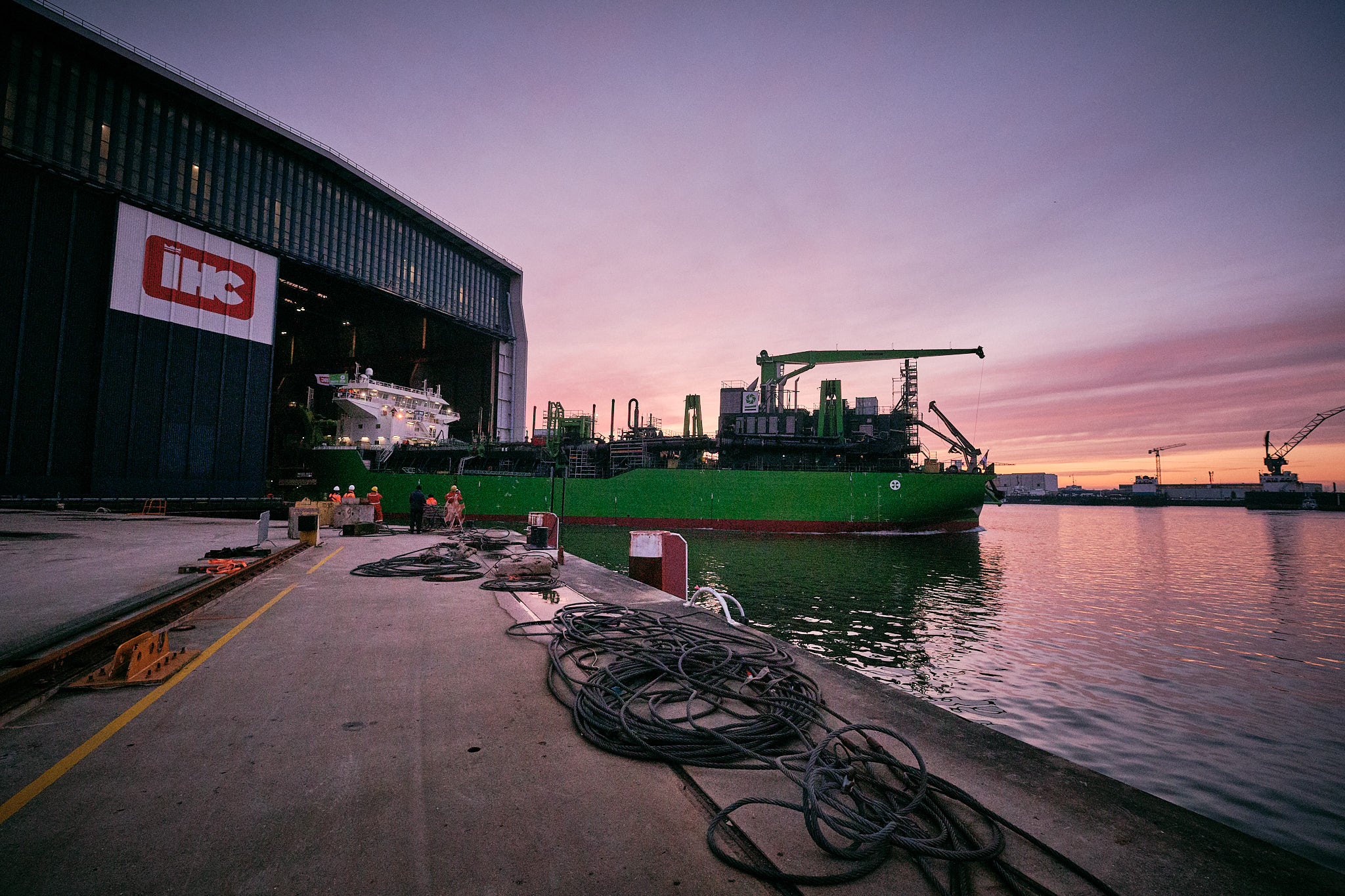 DEME and Royal IHC launch trailing suction hopper dredger ‘Meuse River’