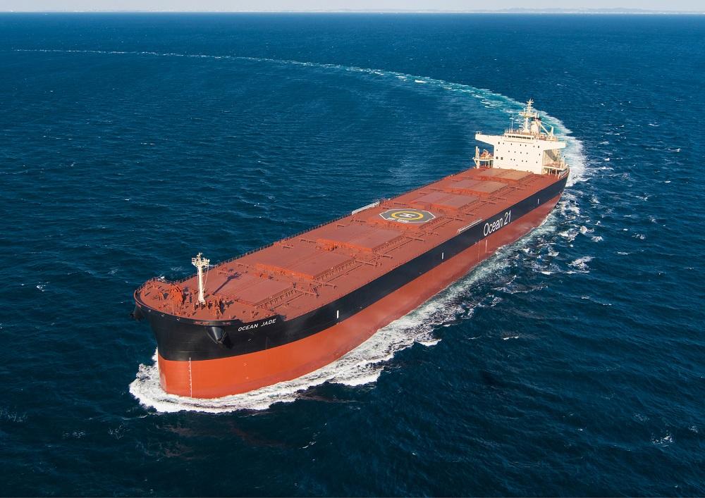 MES-S delivers 87,000 DWT type bulk carrier Ocean Jade