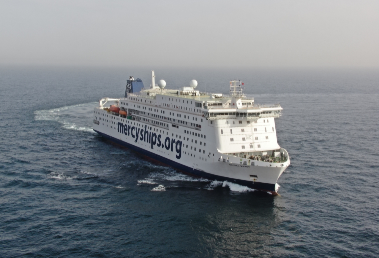 Stena RoRo has delivered the world's largest civilian hospital vessel, the Global Mercy™ for Mercy Ships