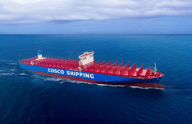 Cosco Shipping Orders 10 Containerships for $1.5 Billion