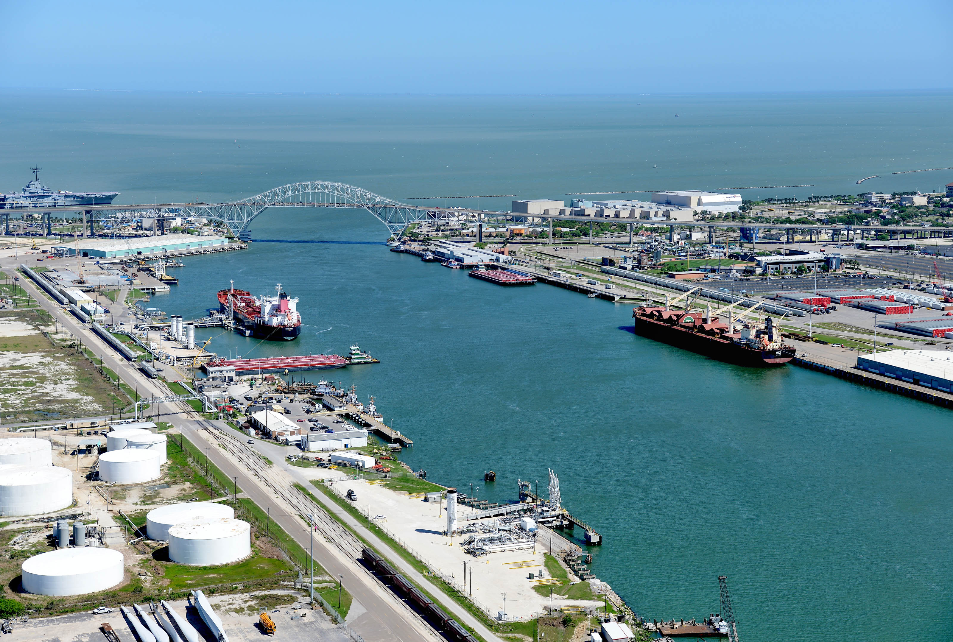 Port of Corpus Christi Sets New Tonnage Records in First Half of 2021 - VesselFinder